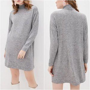 MNG Sweater Dress Gray NWT